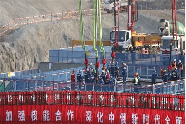 Çin’de bulunan Xudapu NGS’nin 4’üncü ünitesinin temeli atıldı