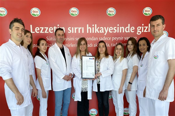 Ekici, Türkiye’nin BRCGS’in AA+ sertifikasını alan ilk süt ürünleri markası oldu