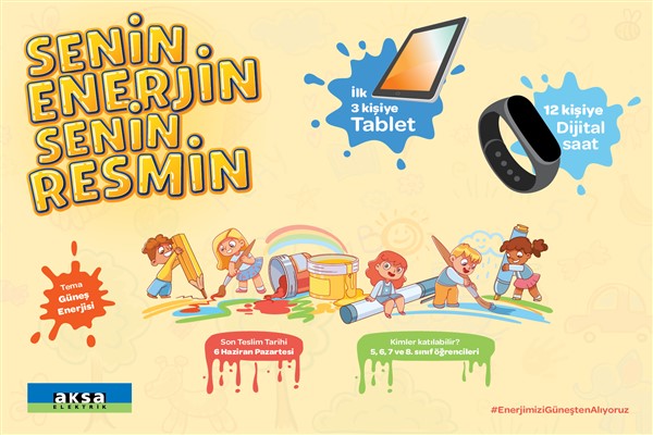 Aksa Elektrik’in dördüncü geleneksel resim yarışması başlıyor
