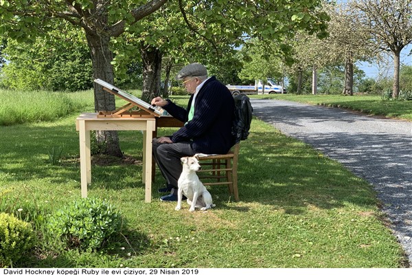David Hockney’nin Baharın Gelişi, Normandiya, 2020 sergisi konferans serisi başladı