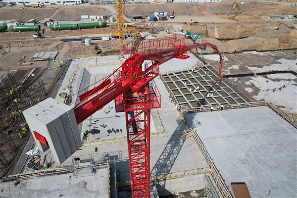 Akkuyu NGS’nin 4’üncü ünitesinde beton dökme işlemi başladı