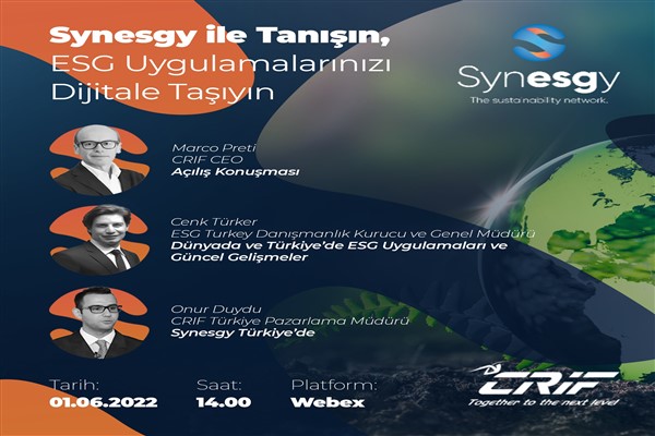 CRIF Türkiye’den tedarik ve satın alma süreçlerinde sürdürülebilirlik ve ESG konferansı
