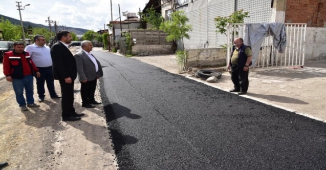 1. Küçük Sanayi Sitesinin Yolları Asfaltlanıyor
