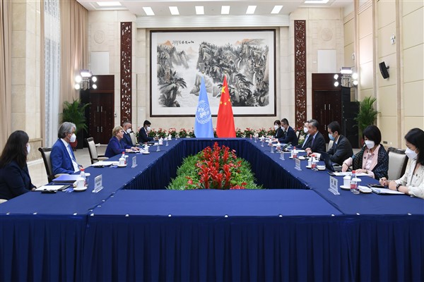 Çin Dışişleri'nden Bachelet’in ziyaretine ilişkin açıklama