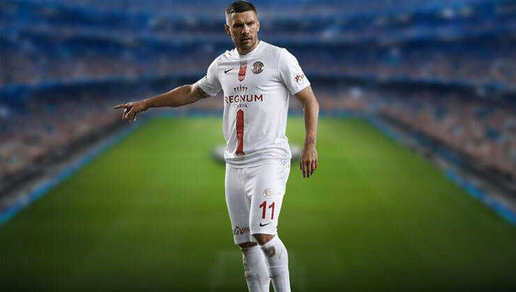 Antalyasporlu Lukas Podolski'den samimi itiraflar