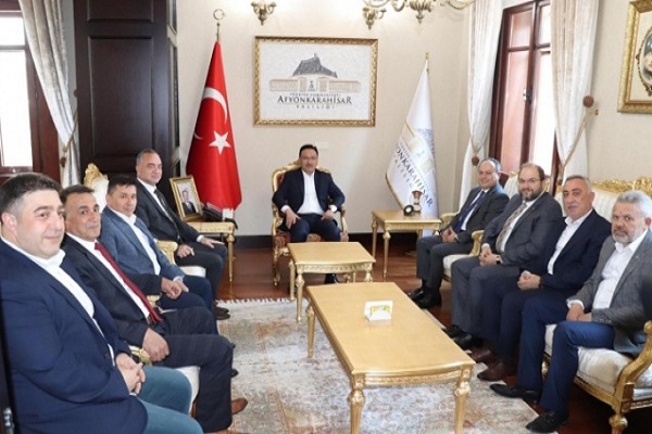ATSO Heyeti, Vali Çiçek’e Veda Ziyaretinde Bulundu