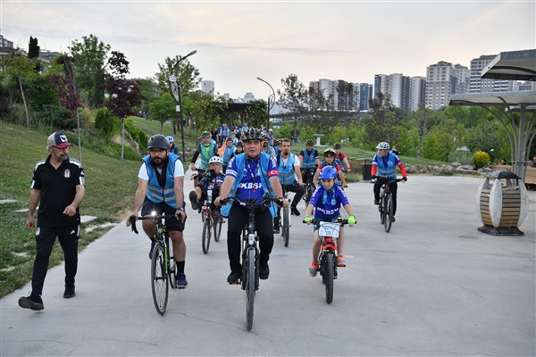 Pedallar sağlıklı yaşam için çevrildi