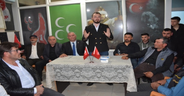 Değirmenayvalı’da MHP’ye yoğun ilgi