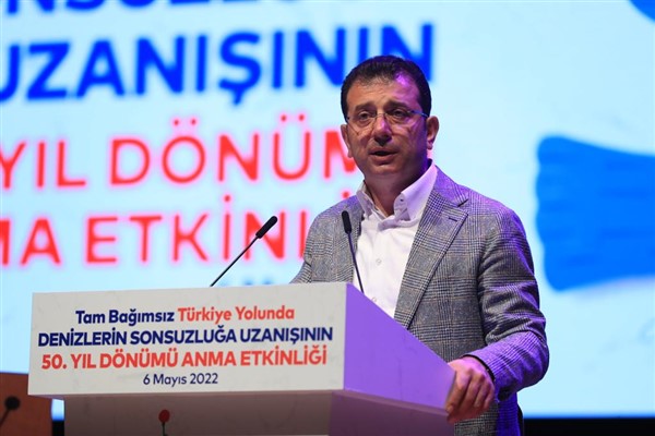 İmamoğlu: ''Onların ‘Tam bağımsız Türkiye’ diyen dillerine kurban olayım’’