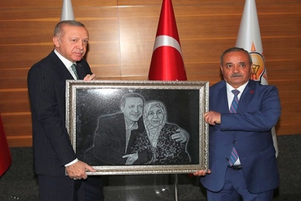 İscehisar Belediye Başkanı Şahin, Cumhurbaşkanı Erdoğan ile görüştü