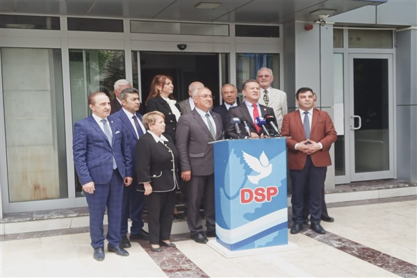 TDP Genel Başkanı Sarıgül, DSP Genel Başkanı Aksakal’ı ziyaret etti