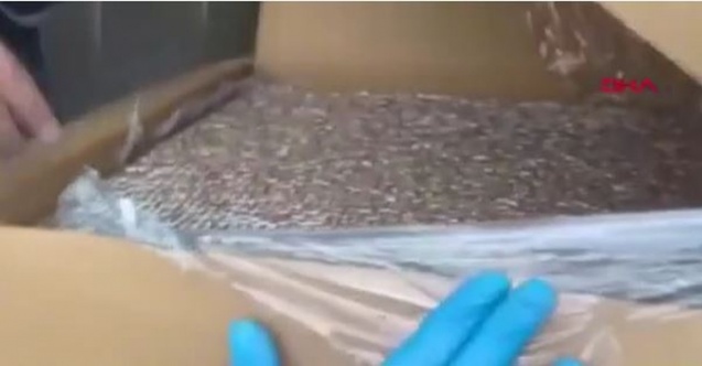 Polis 654 bin doldurulmuş makaron ele geçirdi