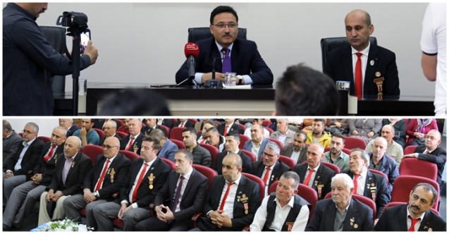 Şehit Aileleri ve Gazilerden Vali Çiçek’e Veda Ziyareti