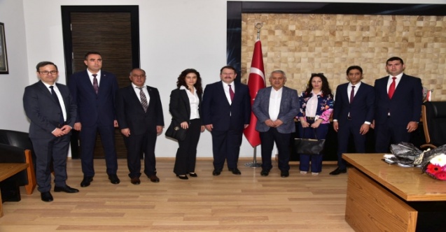 SGK Müdürü Samet Fidan’dan Başkan Zeybek’e Ziyaret