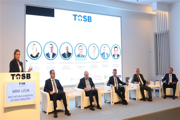 TOSB Ekonomi Zirvesi düzenlendi