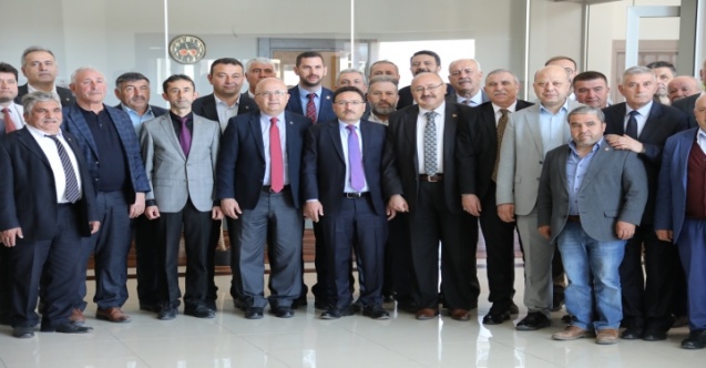 Vali Çiçek’ten İGM Üyelerine Veda Ziyareti