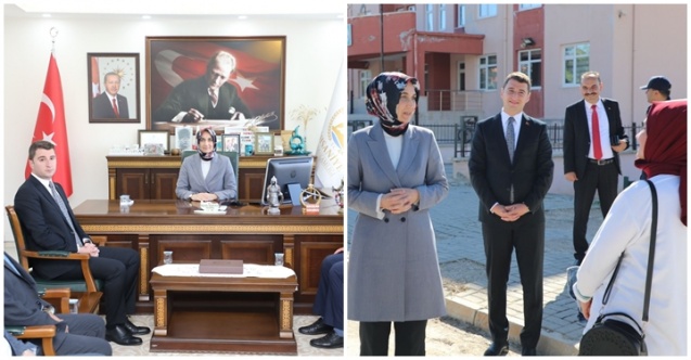 Vali Yiğitbaşı İhsaniye İlçesini Ziyaret Etti