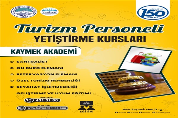 Büyükşehir Turizm Personeli Yetiştirme Kursları düzenliyor