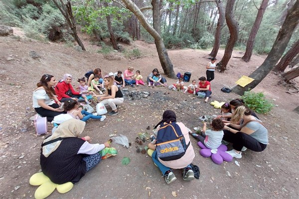 Bornovalı minikler doğayı tanıyor