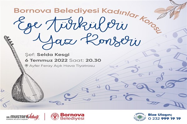 Bornova’da açıkhava konserleri