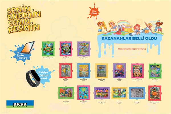 “Senin Enerjin Senin Resmin” yarışmasının kazananları belli oldu