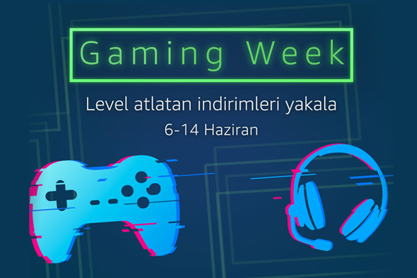 Amazon Türkiye’de oyunculara özel Gaming Week fırsatları başladı