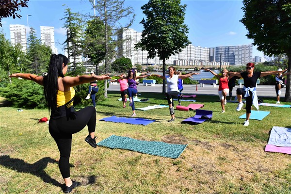 ABB’den parklarda ücretsiz spor etkinliği
