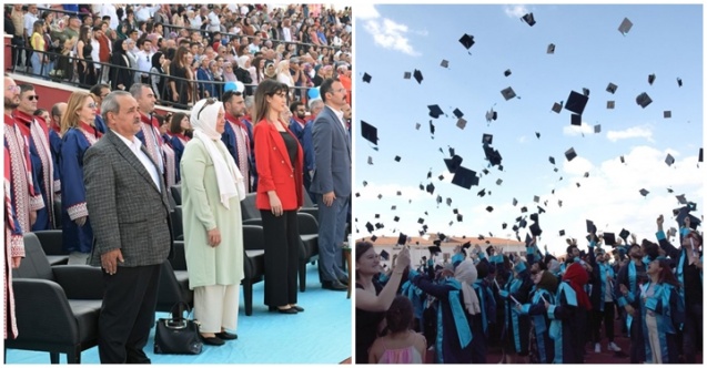 Başkan Şahin, İscehisar MYO Öğrencilerinin Kep Atma Törenine Katıldı