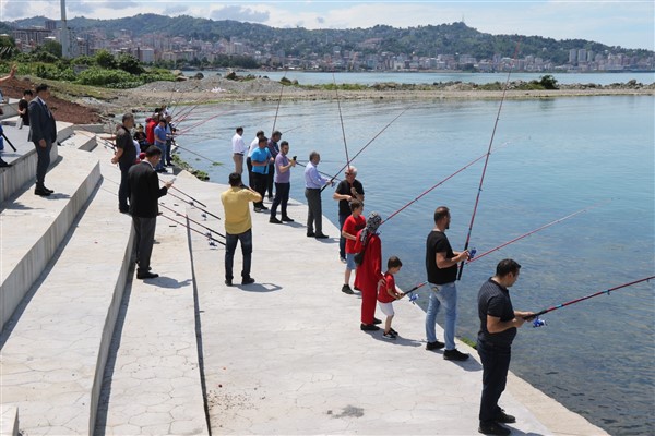 Başkan Metin, Karadeniz Olta balıkçılığı etkinliğine katıldı