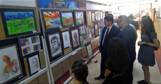 “Bilsem’de Sanat Günleri” Resim Sergisi Açıldı