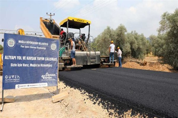 Büyükşehir 2022 yılı asfaltlama çalışmalarını hızlandırdı