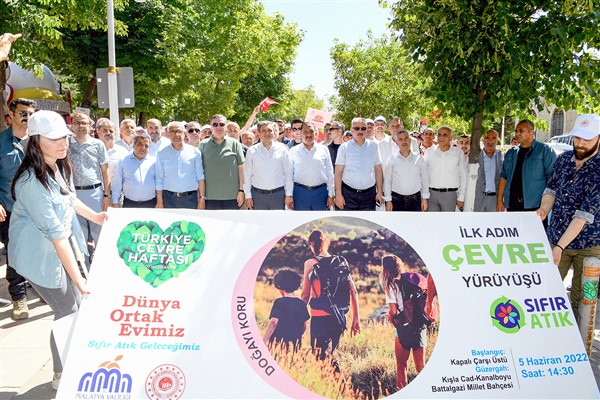Çevre Haftası Malatya'da etkinliklerle kutlandı