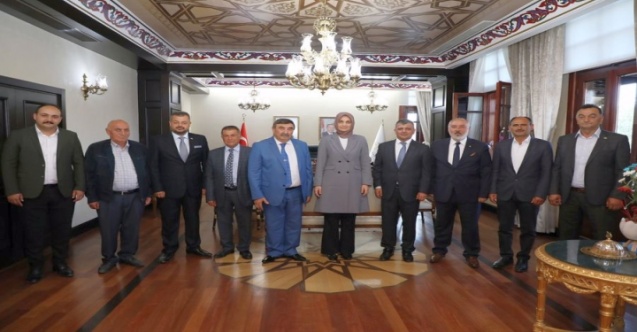 Emirdağ Heyetinden Vali Kübra Yiğitbaşı’na Hayırlı Olsun Ziyareti
