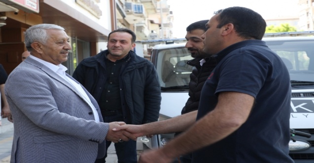 Esnaf Dostu Başkan Zeybek'ten Ziyaret