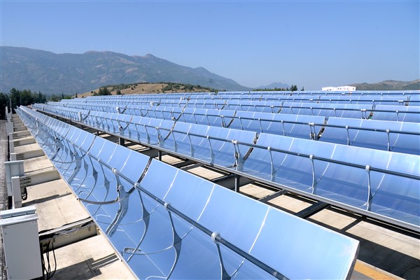 Güneş enerjisi ile iklimlendirmeye örnek proje hayata geçirildi