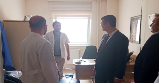 İl Sağlık Müdürü Korkmaz Bayat'ı Ziyaret Etti