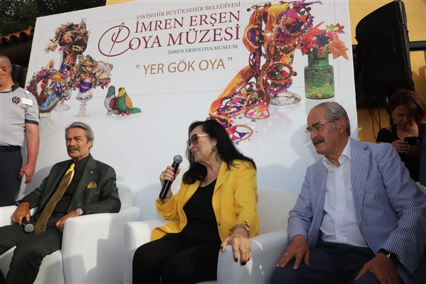 İmren Erşen Oya Müzesi'nde tarihi buluşma
