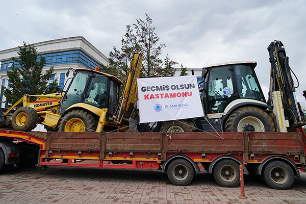 Tuzla Belediyesi’nden Kastamonu’ya yardım eli