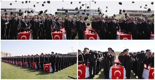 POMEM’de Eğitimlerini Tamamlayan 432 Yeni Polis Mesleğe Adım Attı
