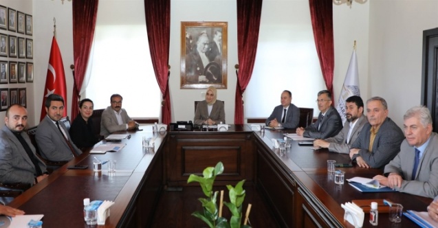 Afyonkarahisar Sanayi ve Teknoloji İş Birliği (SANTEK)Toplantısı, Valimiz Yiğitbaşı başkanlığında yapıldı.