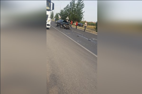 Diyarbakır'da trafik kazası