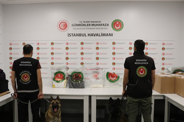 İstanbul Havalimanı’nda uyuşturucu operasyonu