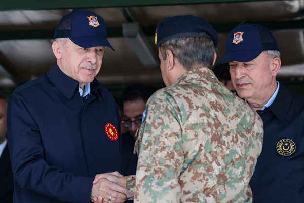 Cumhurbaşkanı Erdoğan, EFES-2022 Tatbikatı'nda konuşuyor