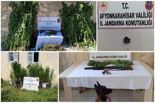 Afyonkarahisar'da uyuşturucu operasyonu