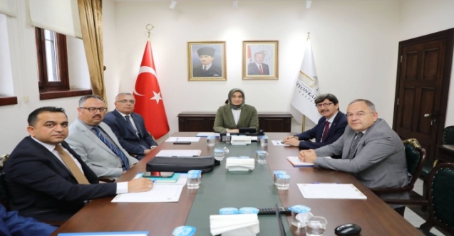 Vali Yiğitbaşı, Milli Eğitim Müdürlüğünden Bilgi Aldı