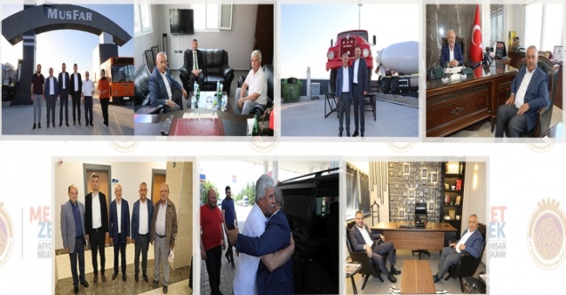 Zeybek Başkan'dan İş İnsanlarına ZiyaretBelediye Başkanımız Mehmet Zeybek, İscehisar İlçesinde bir dizi ziyaret ve temaslarda bulundu. Başkanımız ilk olarak İscehisar Organize Sanayi Bölgesi'nde bulunan ve aynı zamanda d