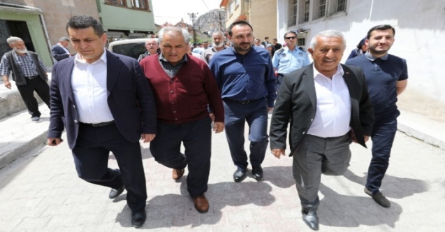 Zeybek Başkan Sümer Mahallesi’ni Ziyaret Etti