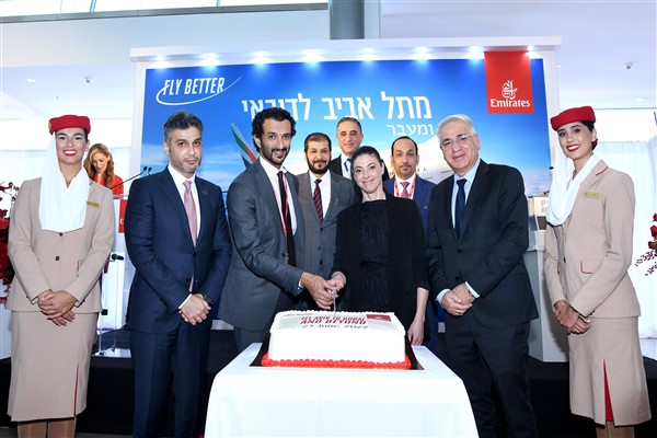 Emirates Tel Aviv’e iniş yaptı