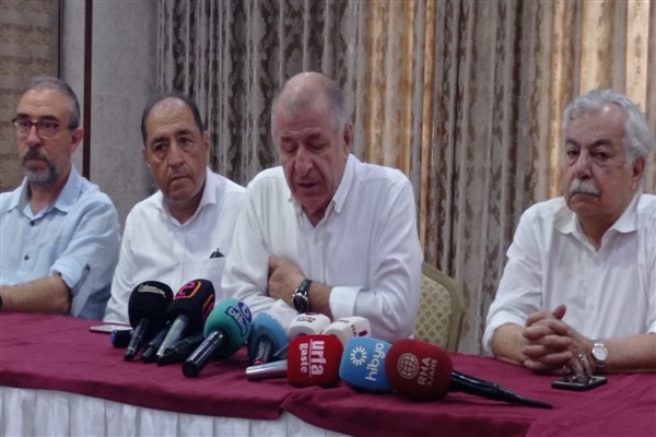 Zafer Partisi Genel Başkanı Özdağ Şanlıurfa'da basın mensupları bir araya geldi