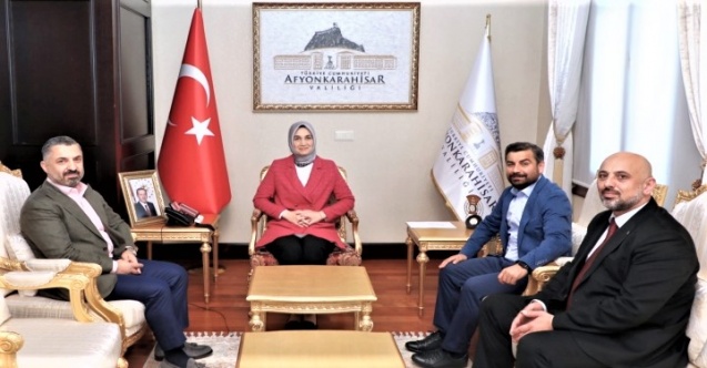 RTÜK Başkanı ŞAHİN ,Afyonkarahisar'da Vali Yiğitbaşı’nı Ziyaret Etti